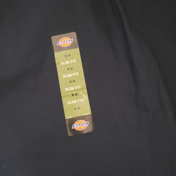 Women's Slim Fit Bootcut Stretch Twill Pants, Dark Navy Size 16 Short - Picture 2 of 7